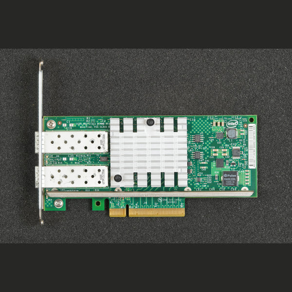 Rounded Bracket Intel X520-DA2 E69783-003 PCIe Dual Port 10GbE Adapter Card