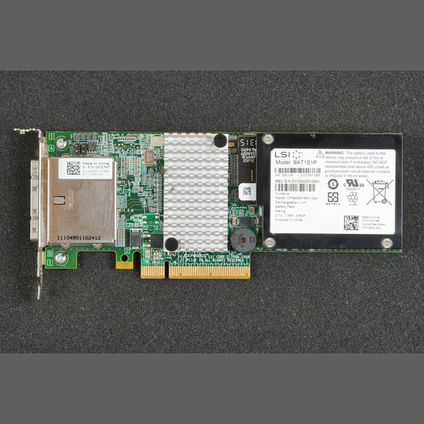 Dell K37HT 0K37HT Low Profile LSI 9280-8E 6Gps SAS RAID Controller Card