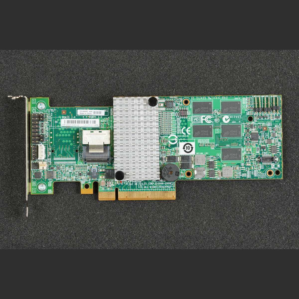 LSI MegaRAID 9260-4i Low Profile 4-Port 6Gbps MR SAS 9260-4i Controller Card