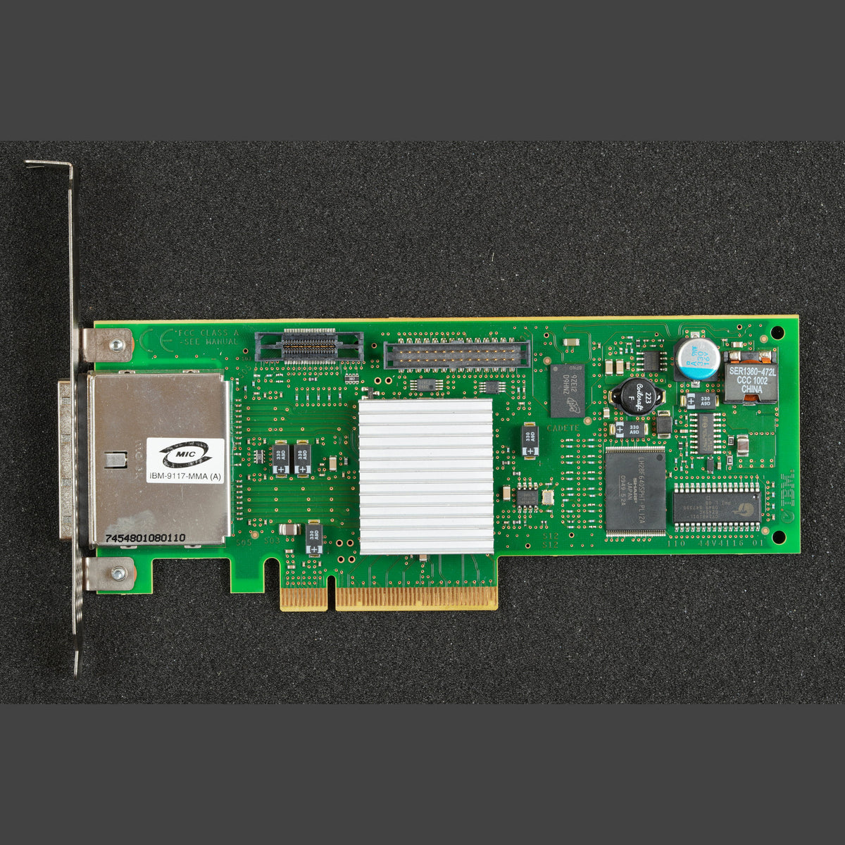 IBM FRU 46K5840 PCIe Dual Port X4 SAS RAID Adapter Card