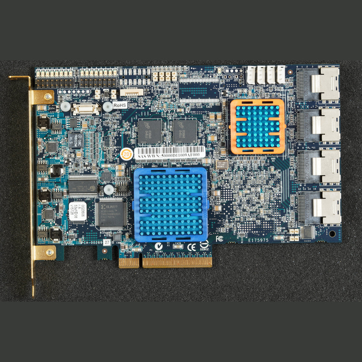 Adaptec ICP5165BR PCie 16-Port Unified RAID Controller Card ICP5165BR/256MB