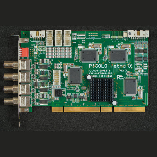 Euresys PICOLO Tetra PCI Video Capture Card 4x BNC Frame Grabber