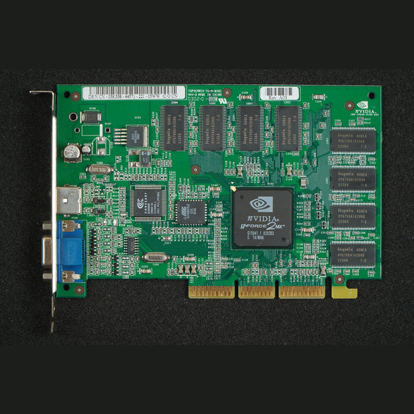 Dell 3K538 03K538 GeForce2 MX 64MB AGP Graphics Card VGA S-Video