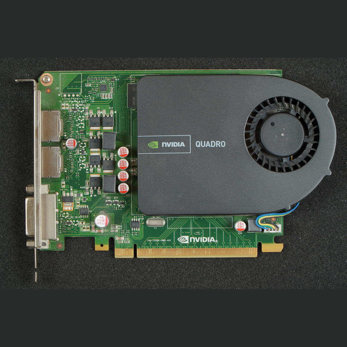 Dell 8MDMW 08MDMW nVidia Quadro 2000 1GB PCIe Graphics Card 2xDisplay Port 1xDVI