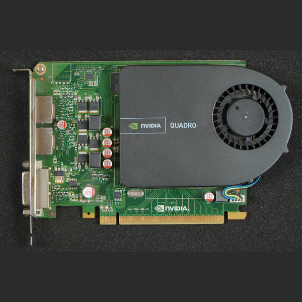 Dell 8MDMW 08MDMW nVidia Quadro 2000 1GB PCIe Graphics Card 2xDisplay Port 1xDVI