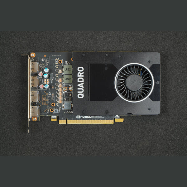 PNY VCQP2000 NVIDIA Quadro P2000 5GB GDDR5 4x DisplayPort Graphics Card
