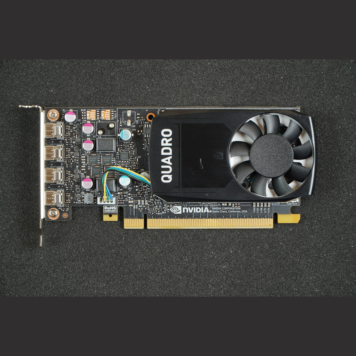 PNY NVIDIA QUADRO P600 2GB GDDR5 Low Profile Graphics Card