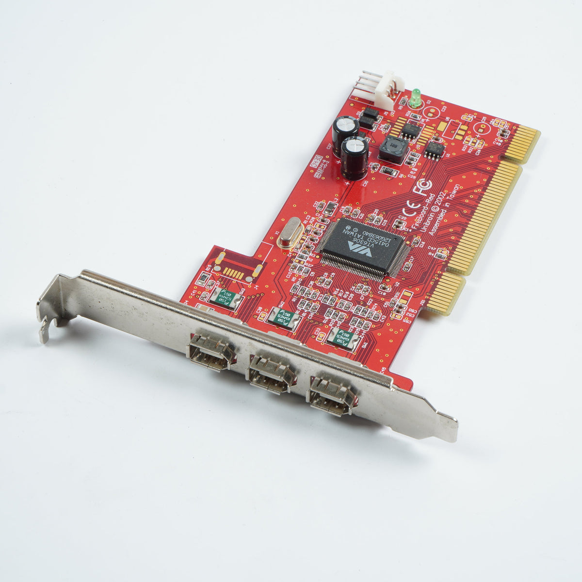 Unibrain FireBoard-Red PCI 3-Port Firewire Card