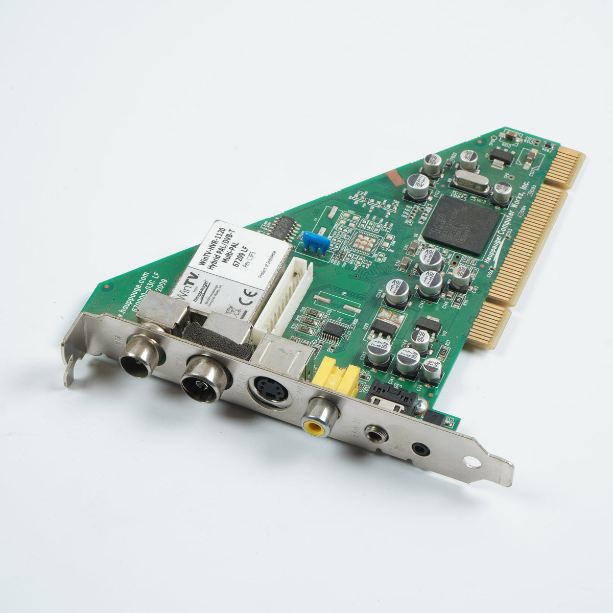 Hauppauge WinTV-HVR-1120 PCI TV Tuner Card Hybrid PAL/DVB-T Multi-PAL 67209 LF
