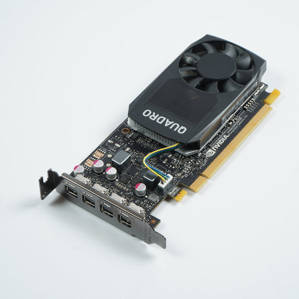 nVidia Quadro P1000 Low Profile 4GB GDDR5 4x Mini DisplayPort Graphics Card