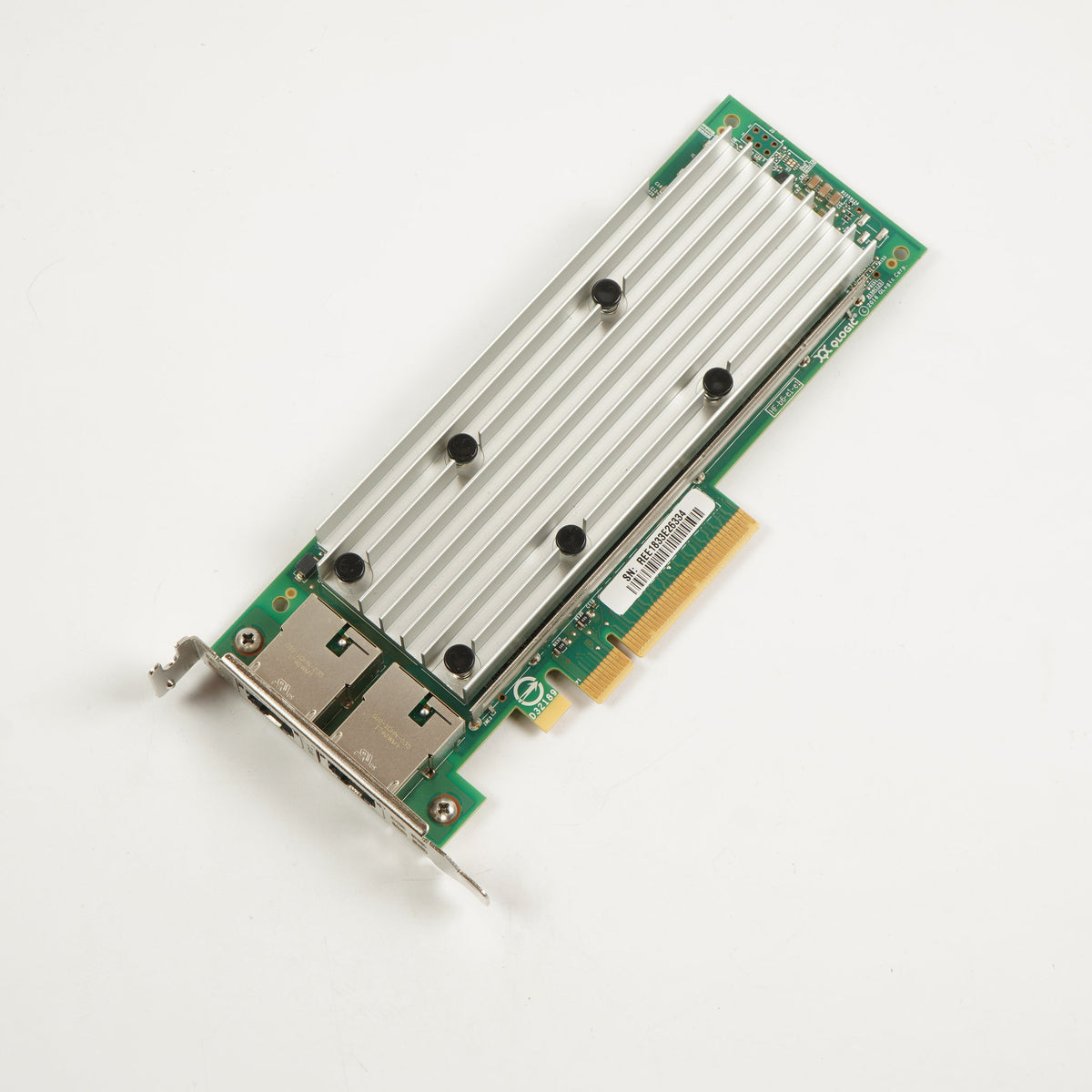 Dell 2J3X7 02J3X7 QL41162 Low Profile 2-Port Ethernet Adapter Card