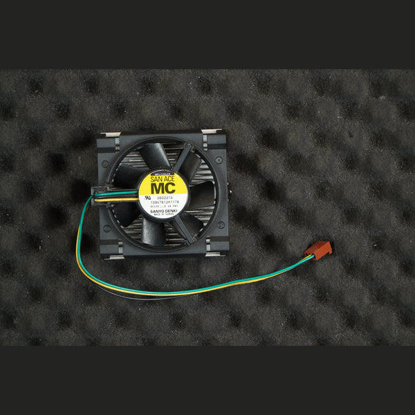 San Ace 109X7612H1176 Sonyo Denki Socket 370 Heatsink & Fan