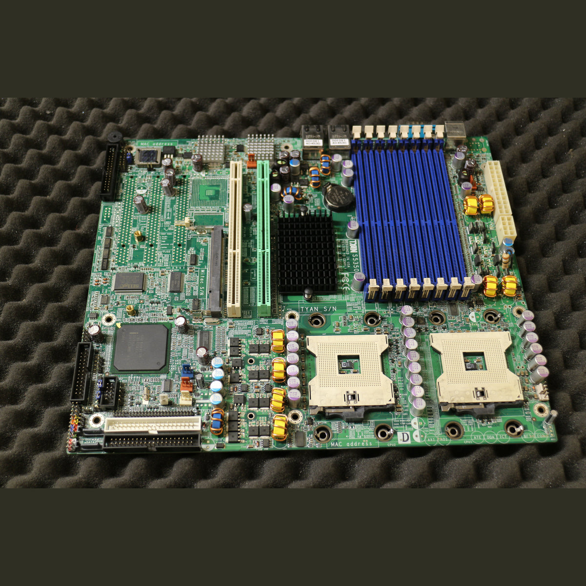 Tyan i7320 S5350 Motherboard Dual Socket 604 System Board S53502NR-1URS