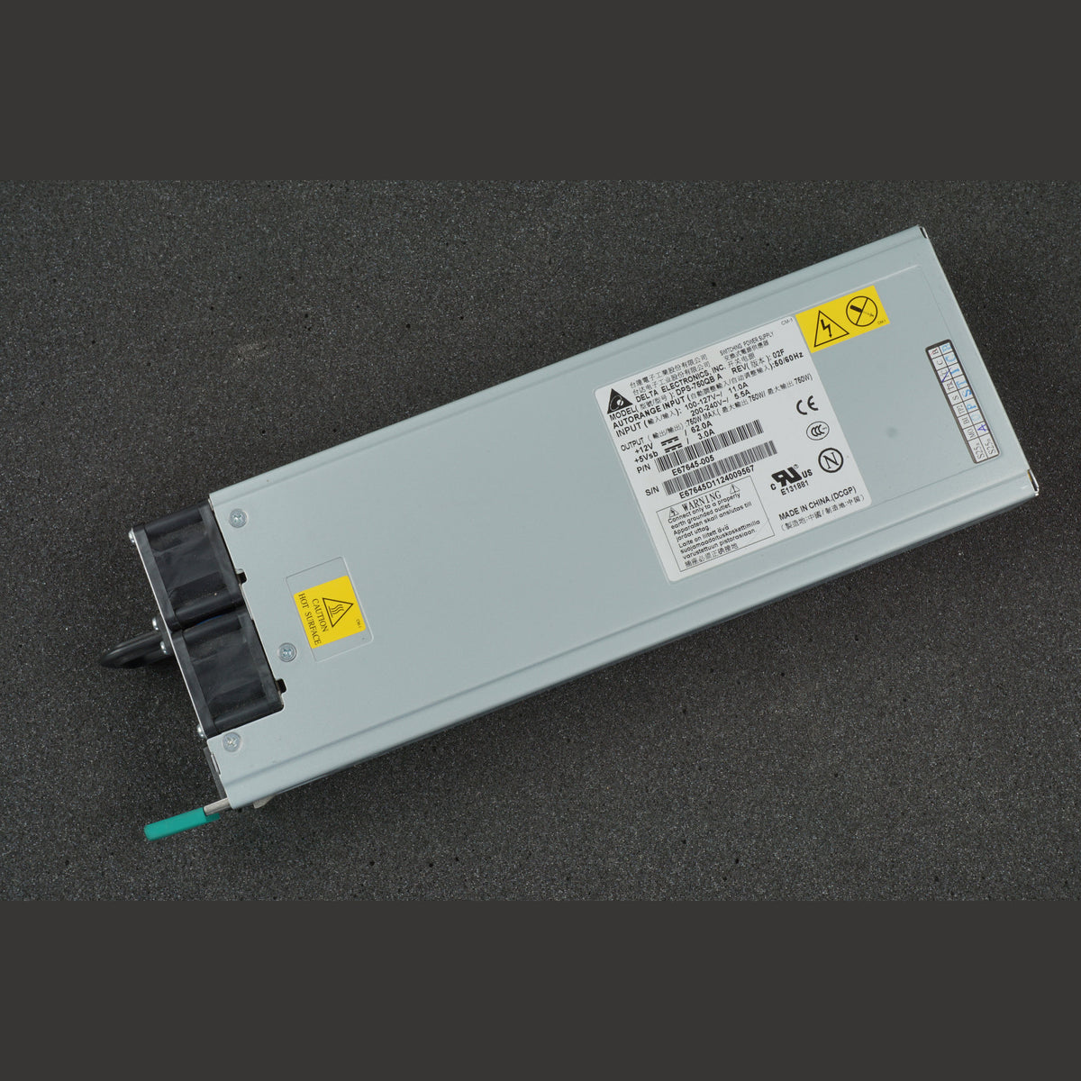 INTEL E67645-005 Power Supply Delta DPS-750QB A PSU 750W