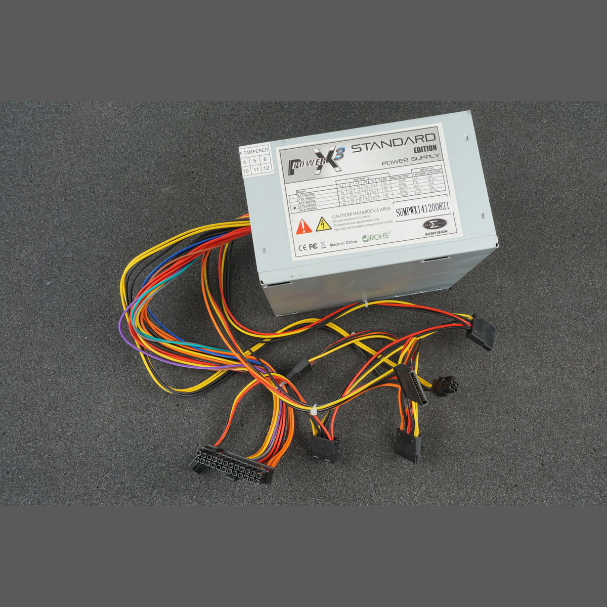 SumVision ATX-500204 500W ATX Power Supply PowerX3 Standard Edition PSU
