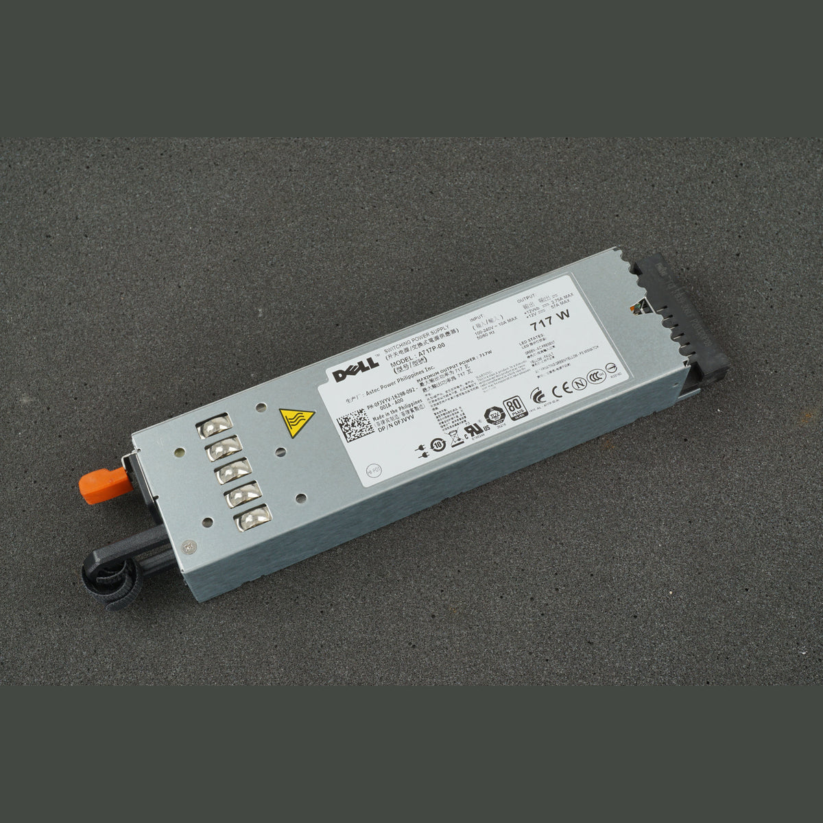 Dell FJVYV 0FJVYV PowerEdge R610 Power Supply A717P-00 717W PSU