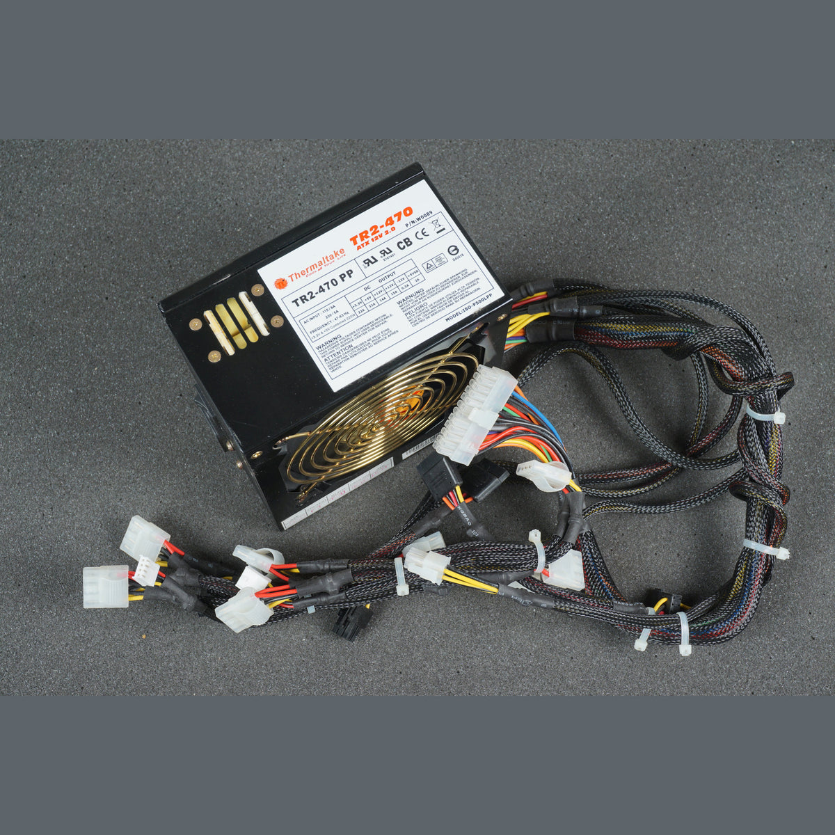 TR2-470 PP Thermaltake Power Supply 470W PSU W0089 ISO-P500LPP