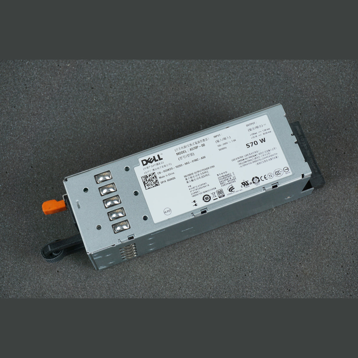 G0KD5 0G0KD5 Dell A570P-00 Power Supply 570W PSU