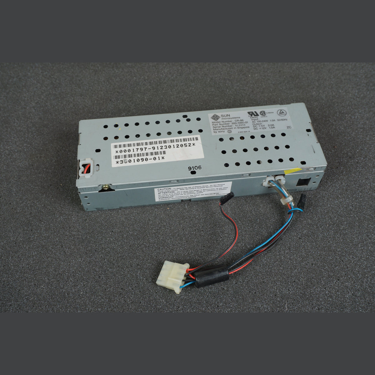 300-1090-01 Sun Power Supply CR-86