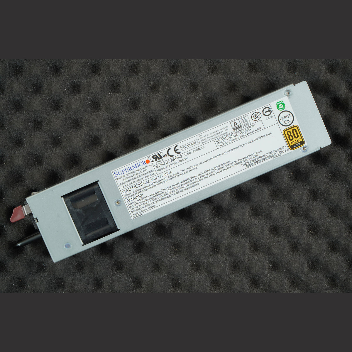 PWS-406P-1R SuperMicro 400W PSU