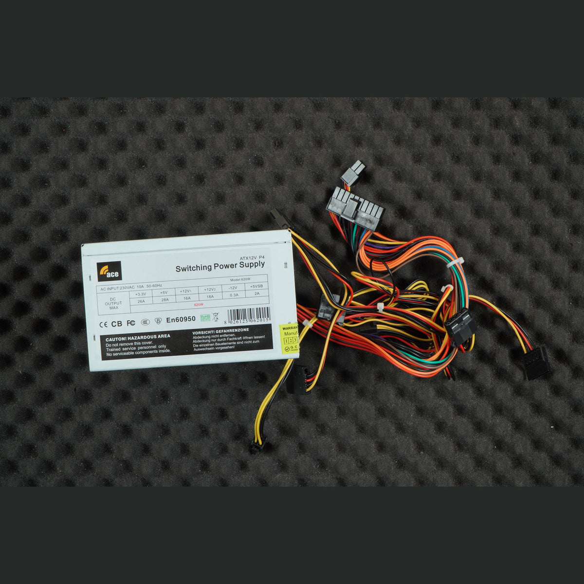Ace 620W Switching Power Supply ATX12V P4 PSU