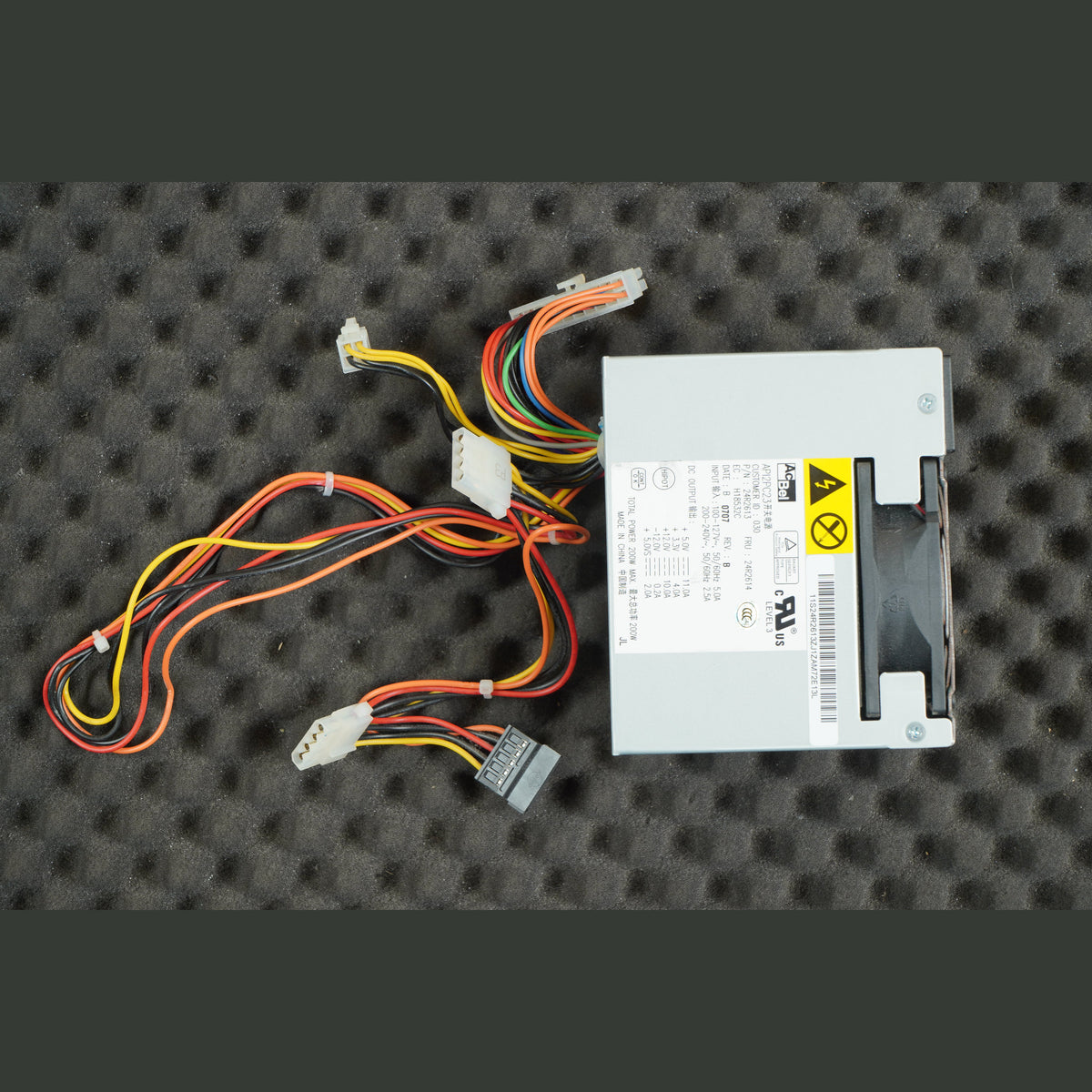 Lenovo FRU 24R2614 Power Supply AcBel API2PC23 24R2613 200W PSU