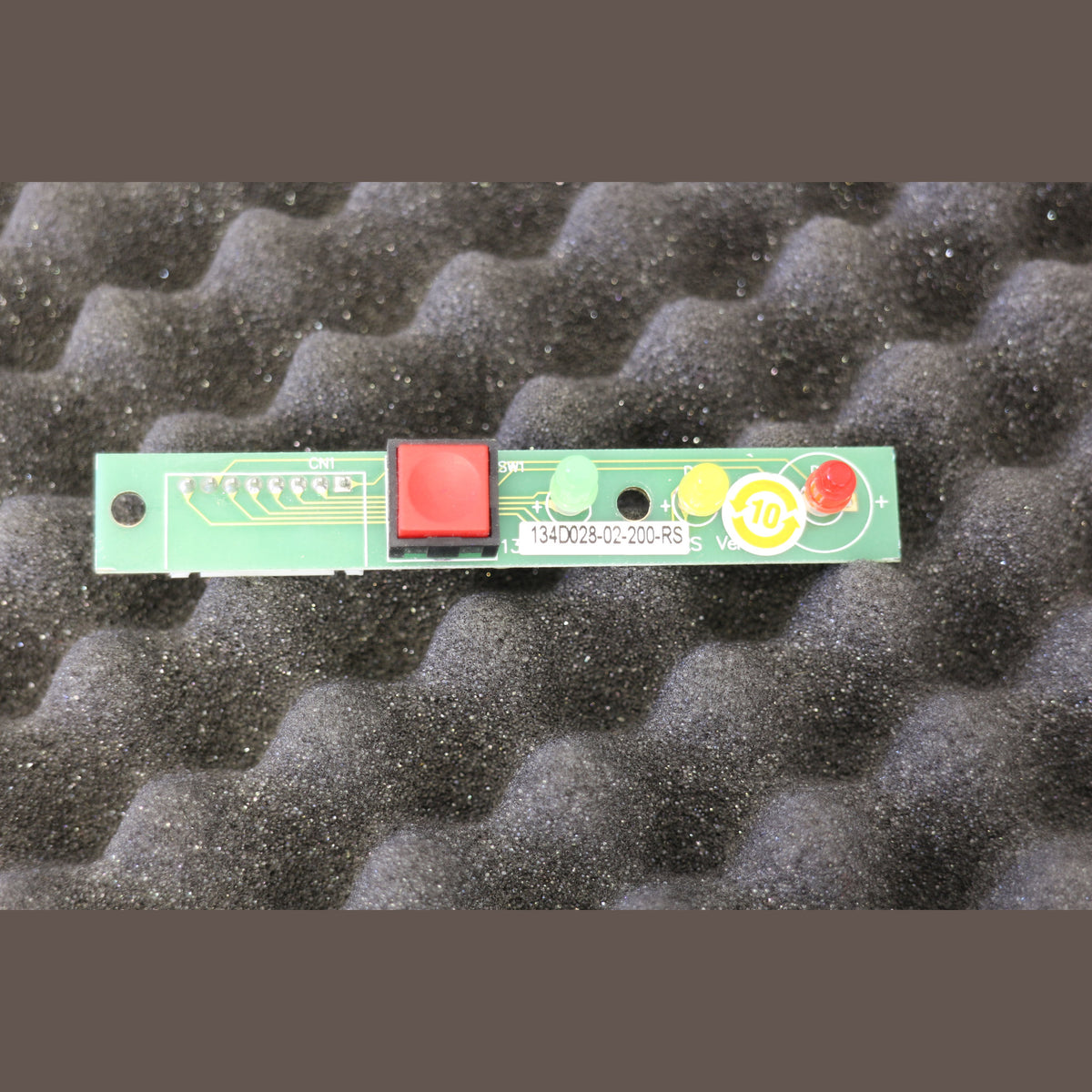 134D028-02-200-RS Power Button Push Switch LED Board