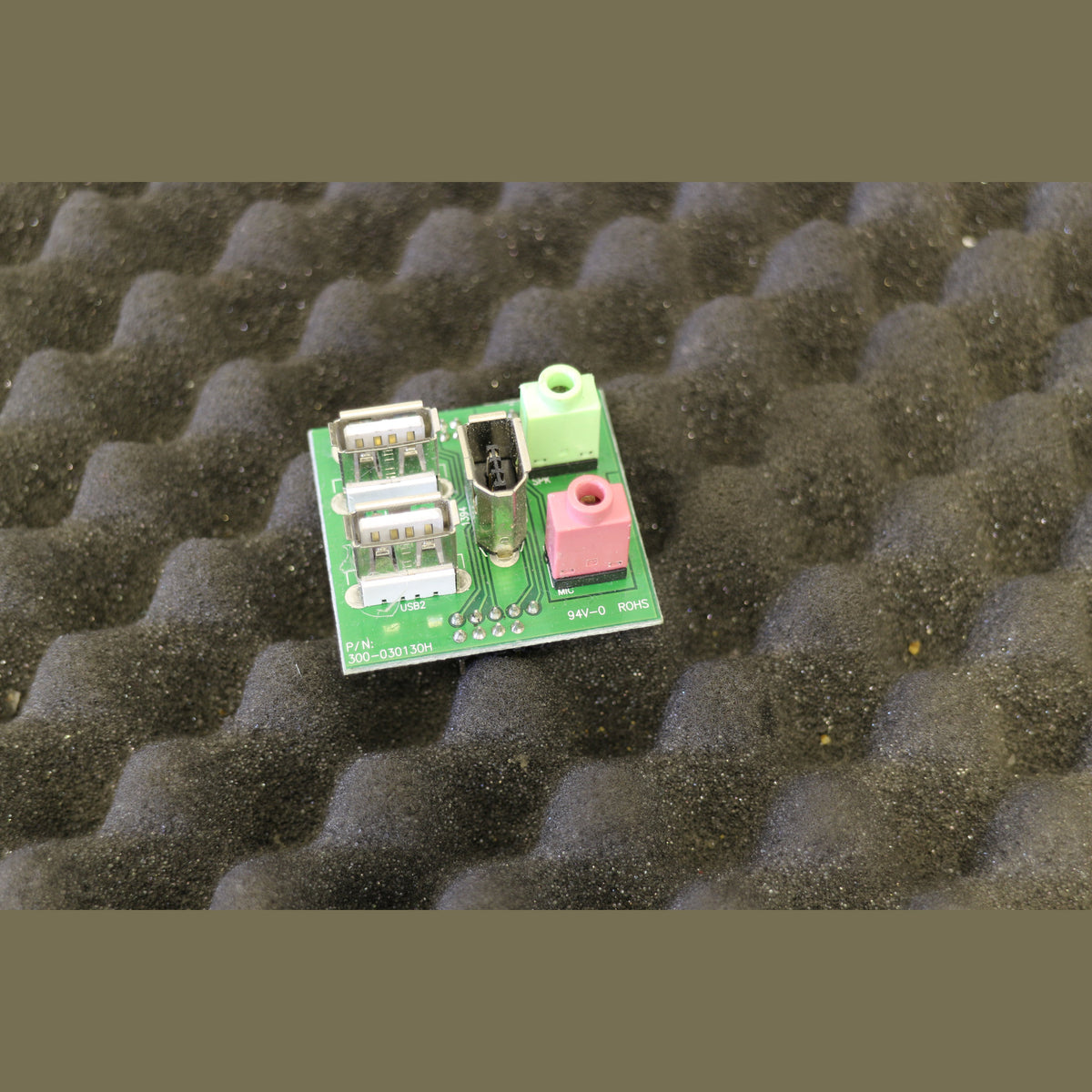 300-030130H Front Panel Audio USB i/o Board