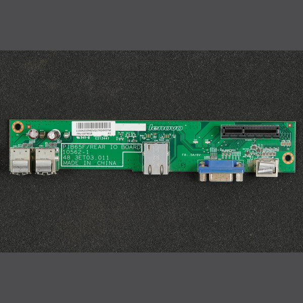 Lenovo FRU 03T9018 Rear i/o Panel Board USB LAN HDMI ThinkCentre 91z