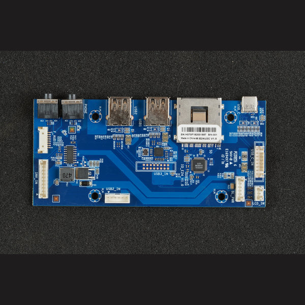 Plotech E24U2C V1.0 USB AUDIO Media i/o Front Panel Board