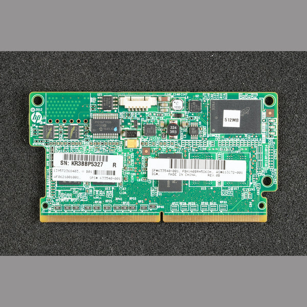 HP 633540-001 512MB flash backed write cache FBWC Memory module