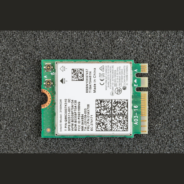 HP 852511-001 Wireless Card Intel 3168NGW FRU 01AX706