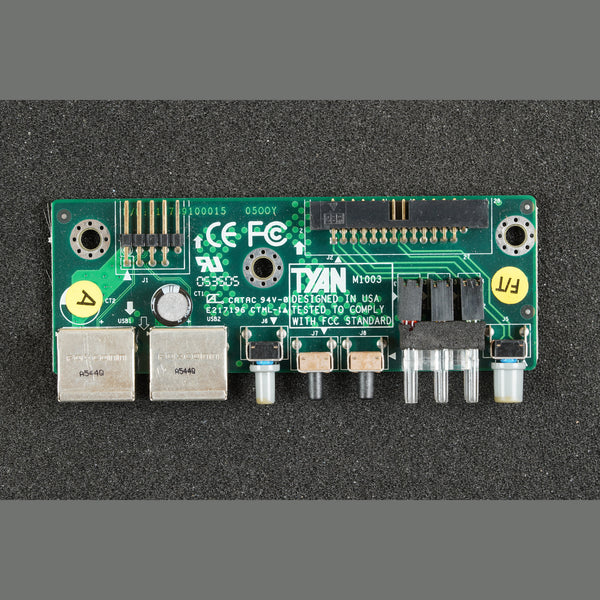 Tyan M1003 Front i/o Panel USB Push Button Switch Board