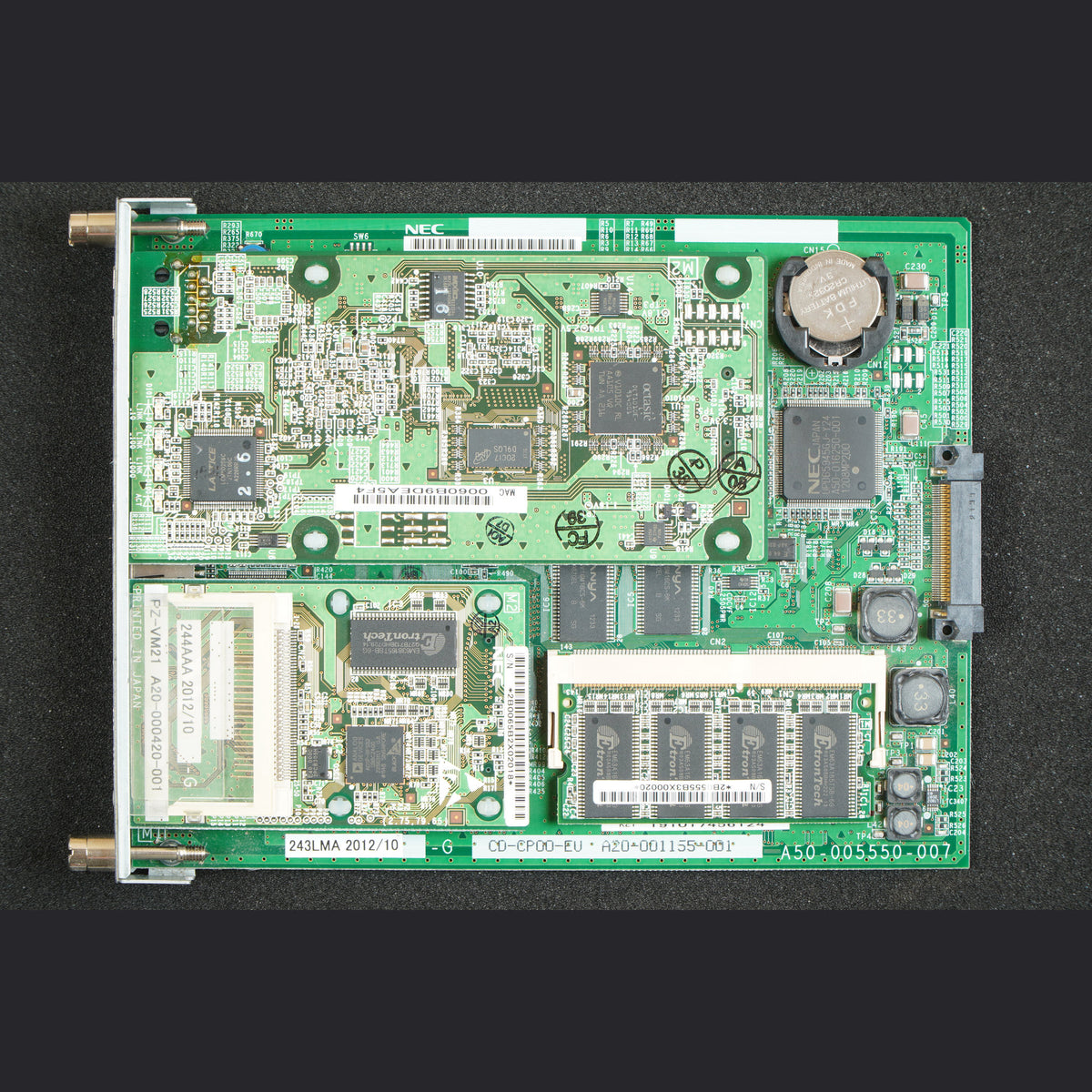 NEC Univerge SV8100 CD-CP00 Processor Card Module