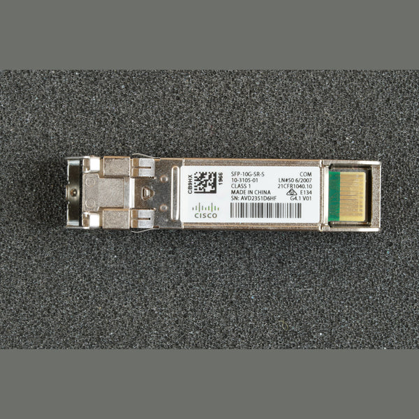 SFP-10G-SR-S Original Cisco 10GBASE-SR SFP+ Transceiver Module 10GbE