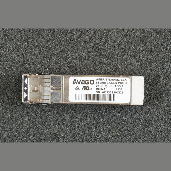 Avago AFBR-57D9AMZ-ELX 8GB SW SPF+ Transceiver Module