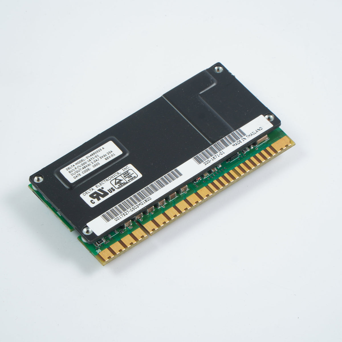 Sun 300-1671-01 48Vdc 3.0A/5Vdc 25A VRM Module Delta DN48S0525 A