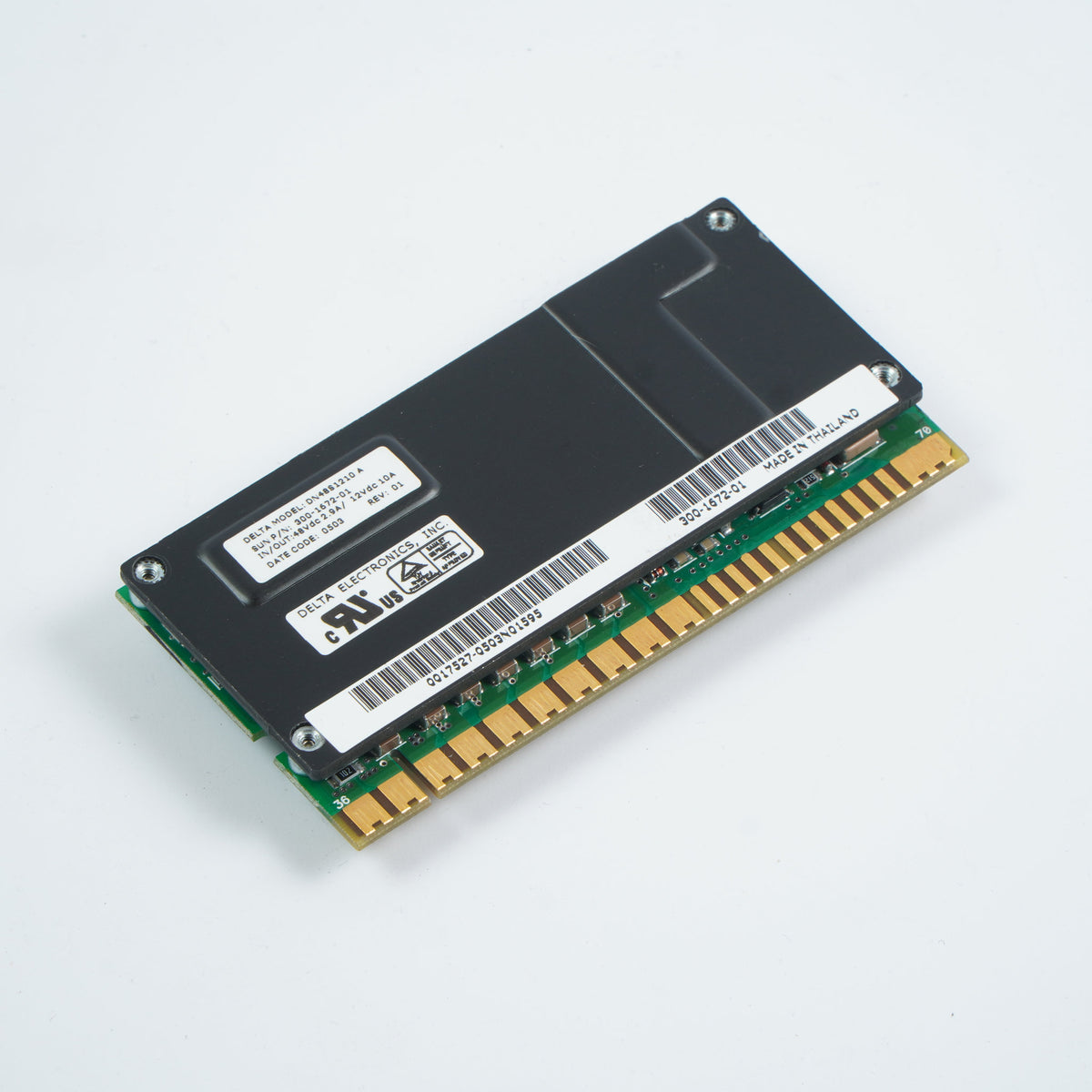 Sun 300-1672-01 48Vdc 2.9A/12Vdc 10A VRM Module Delta DN48S1210 A