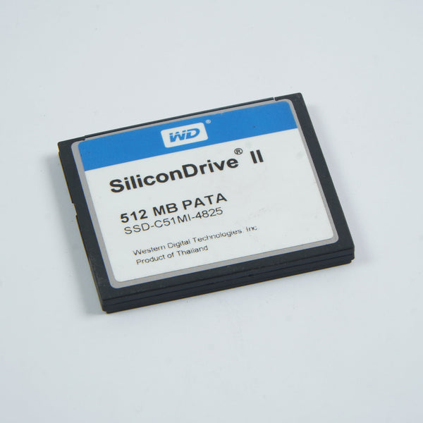 Western Digital WD SiliconDrive II 512MB PATA CF Card SSD-C51MI-4825