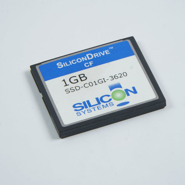 Silicon Systems SiliconDrive CF SSD-C01GI-3620 1GB CompactFlash Card