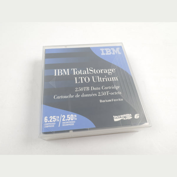 Brand New IBM 00V7590 2.5TB / 6.25TB Ultrium LTO 6 Tape Data Cartridge