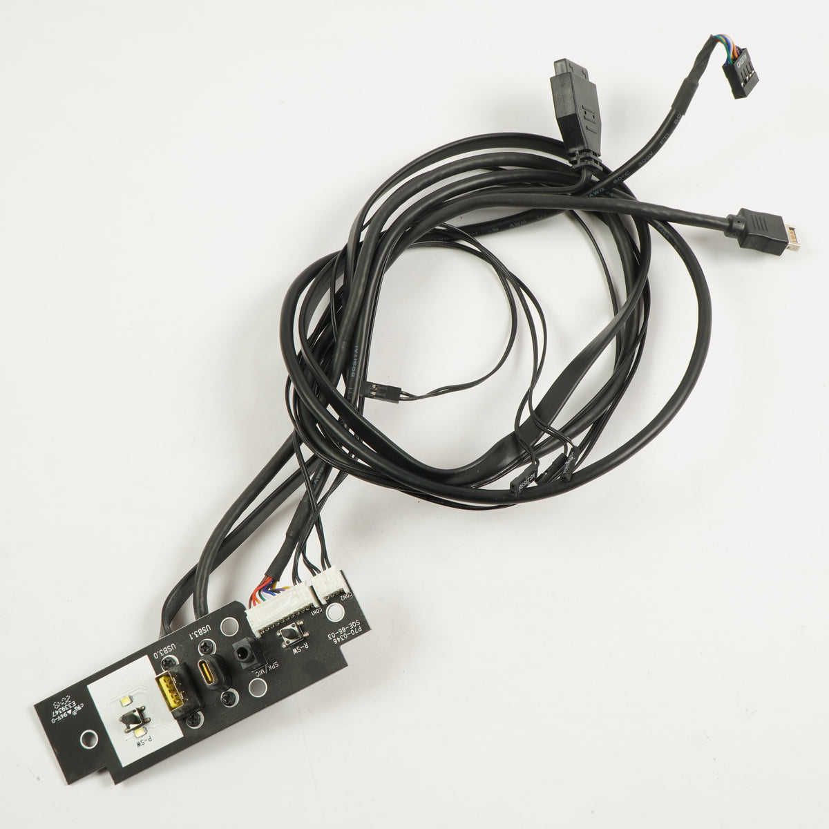 P70-0346 SQE-66-03 Front i/o Panel Power Button USB