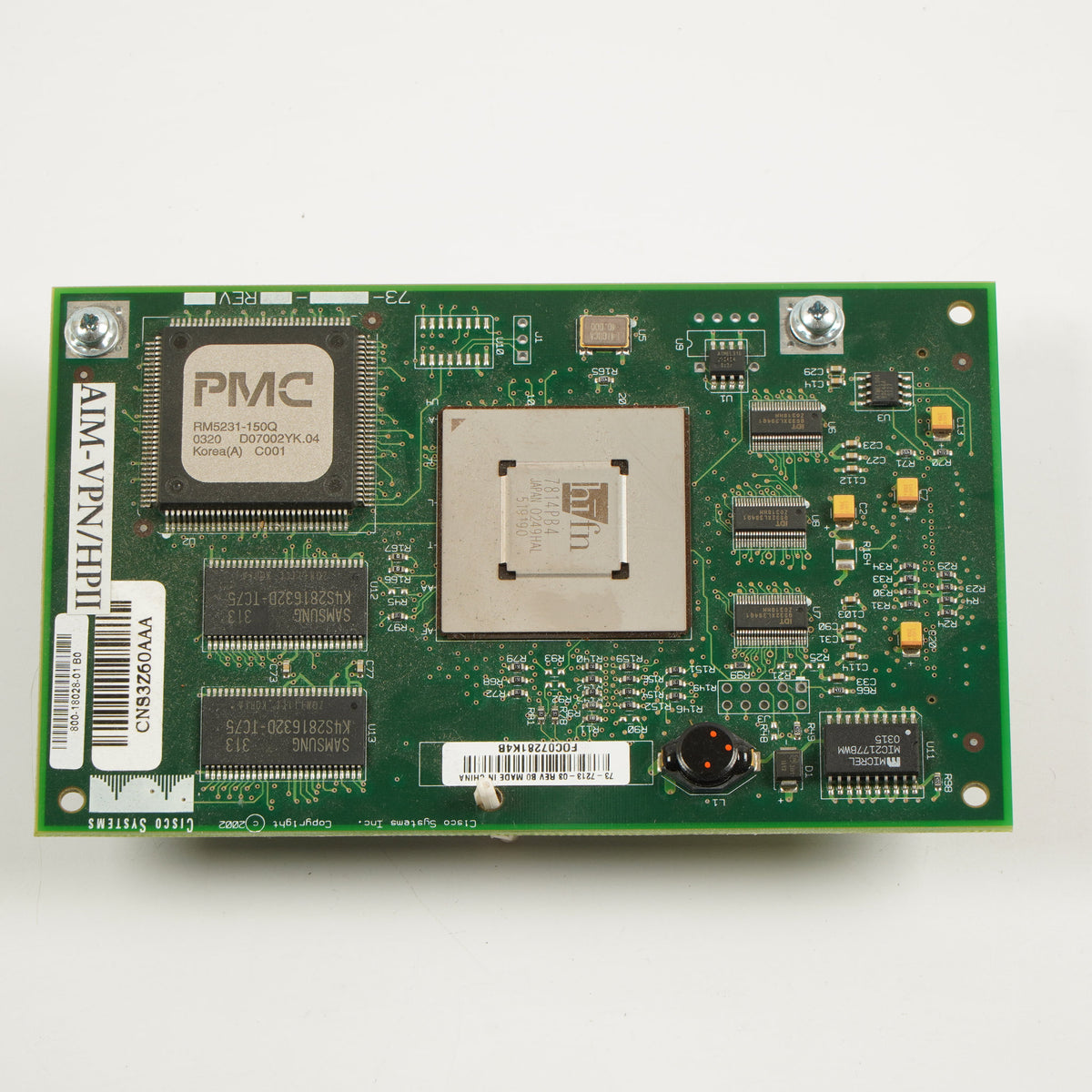 Cisco AIM-VPN/HPII Card 73-7213-03